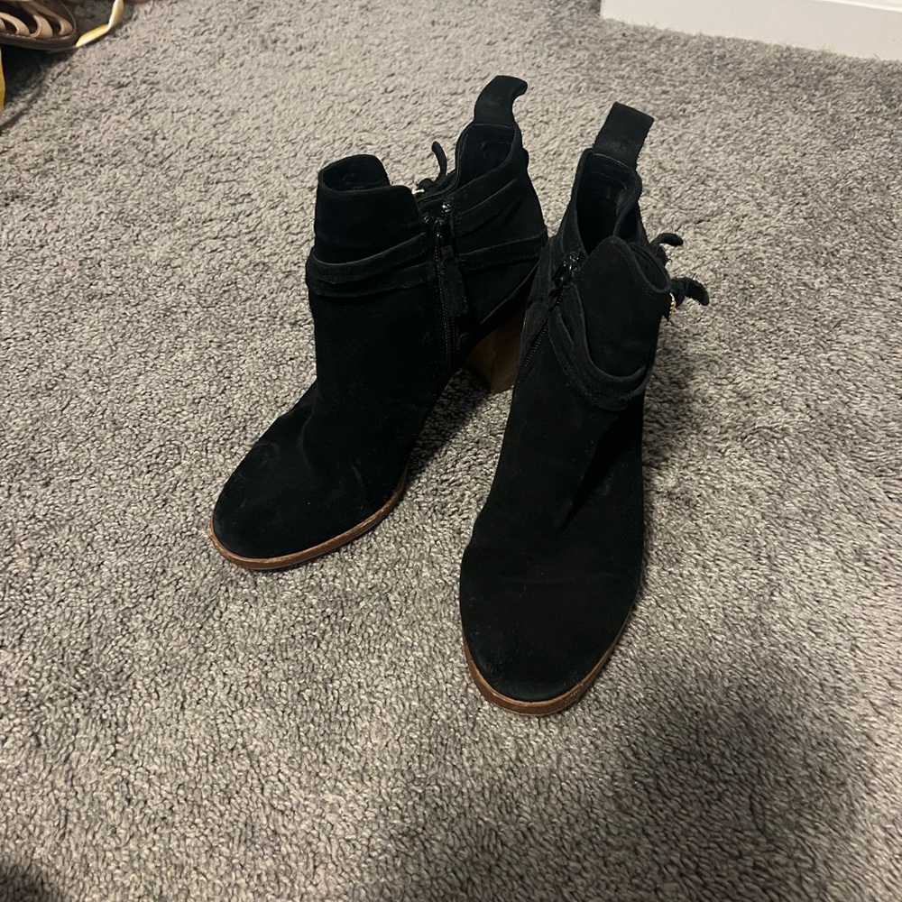 Coke Han black booties
